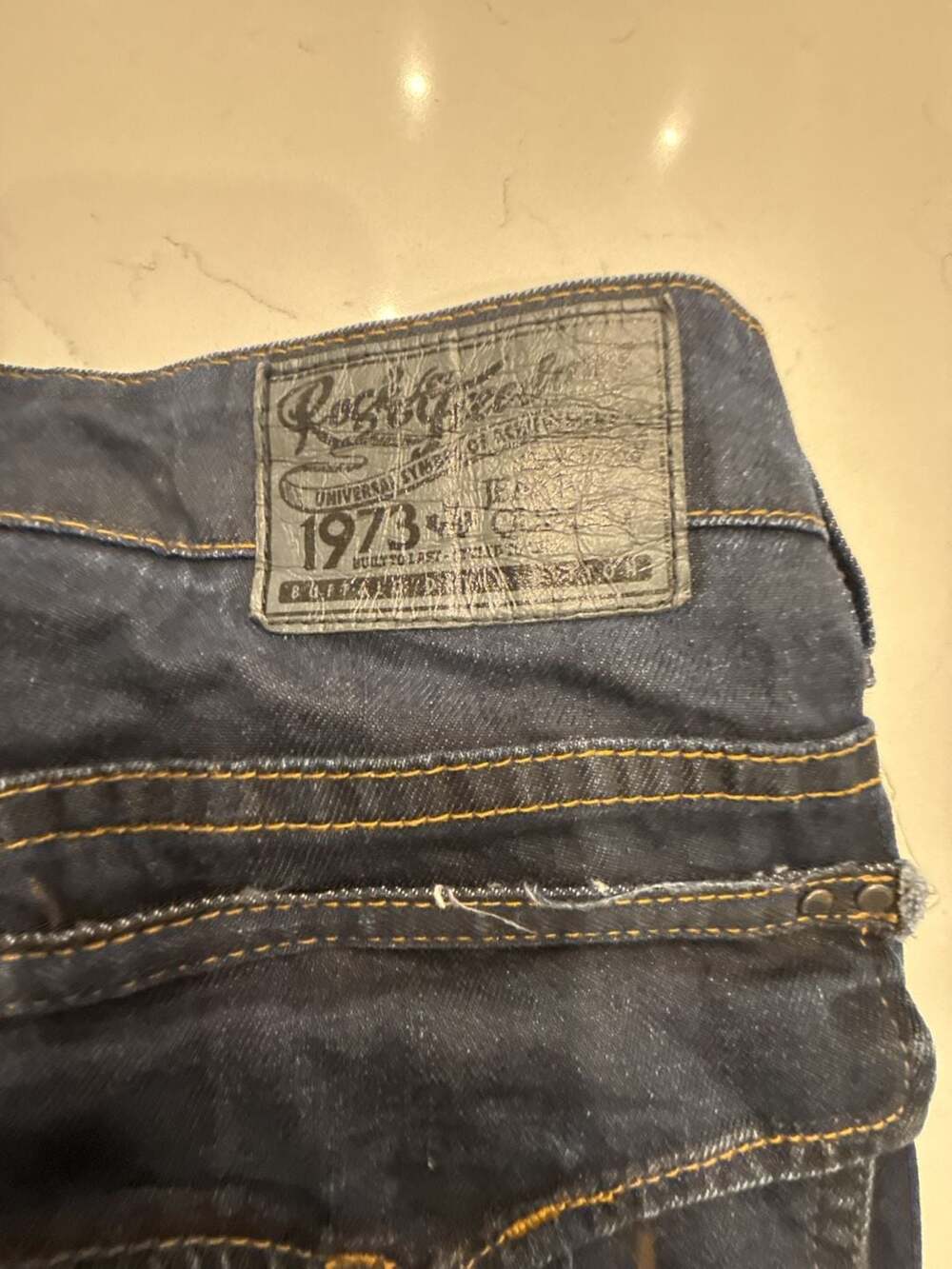 Buffalo David Bitton Driven-X Straight Dark Wash Denim Jeans Size 32x32